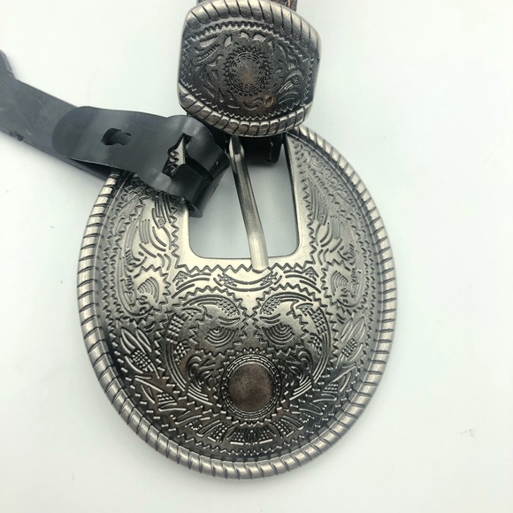 Most Wanted USA Western Tooled Belt Large - Picture 4 of 6